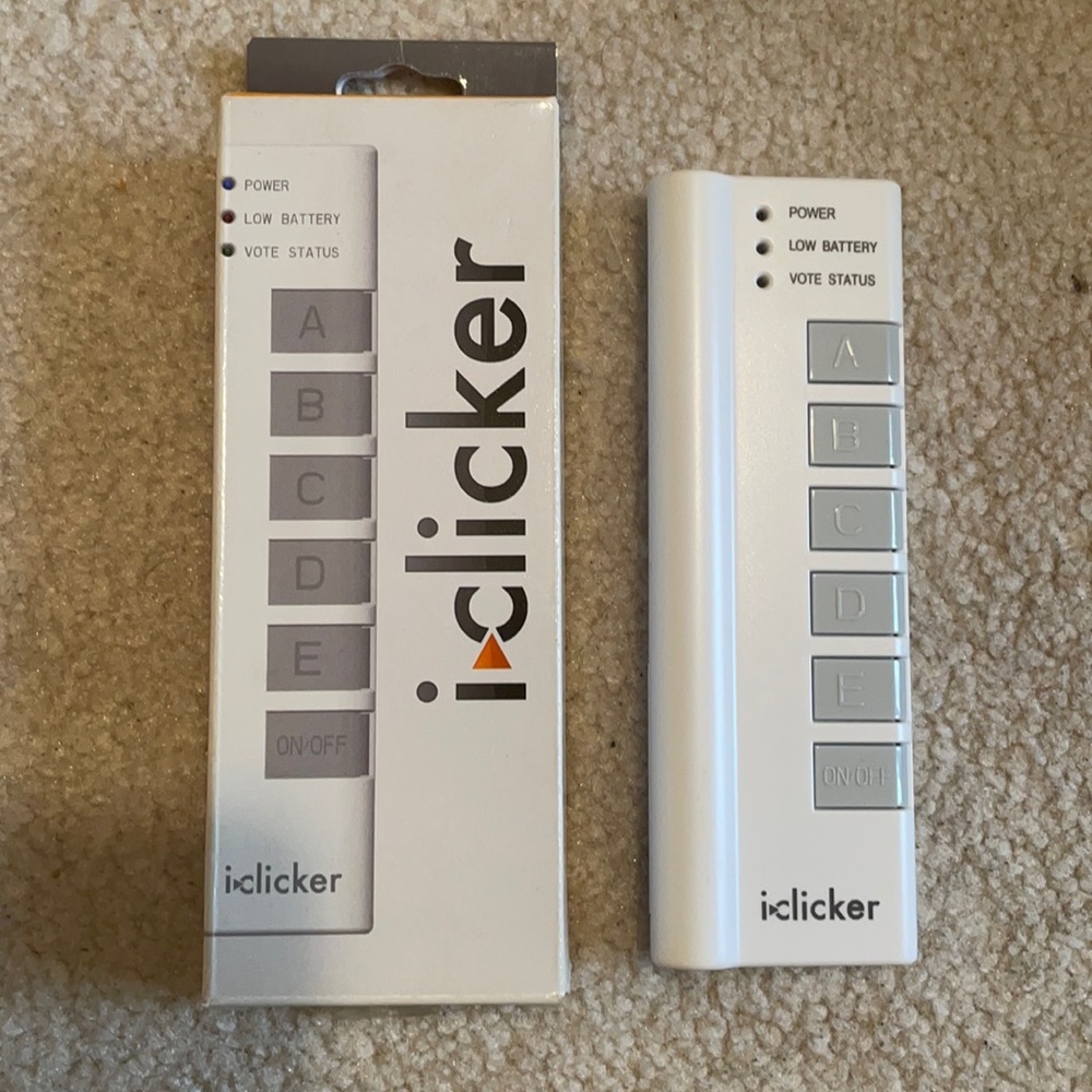 iClicker First Gen